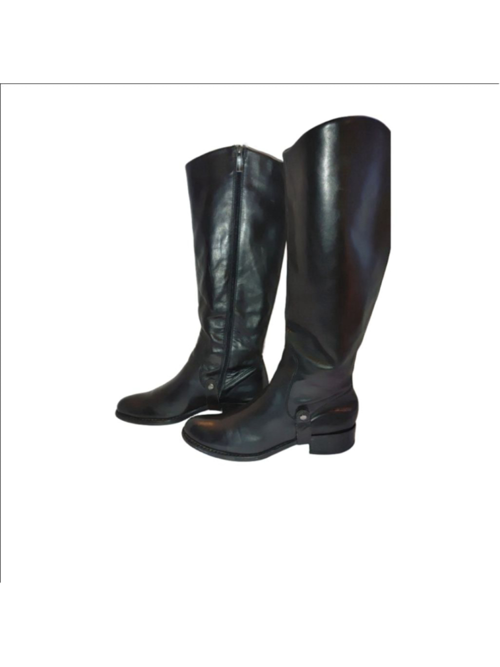 Cole Haan Leather Riding Boots Size 8.5B